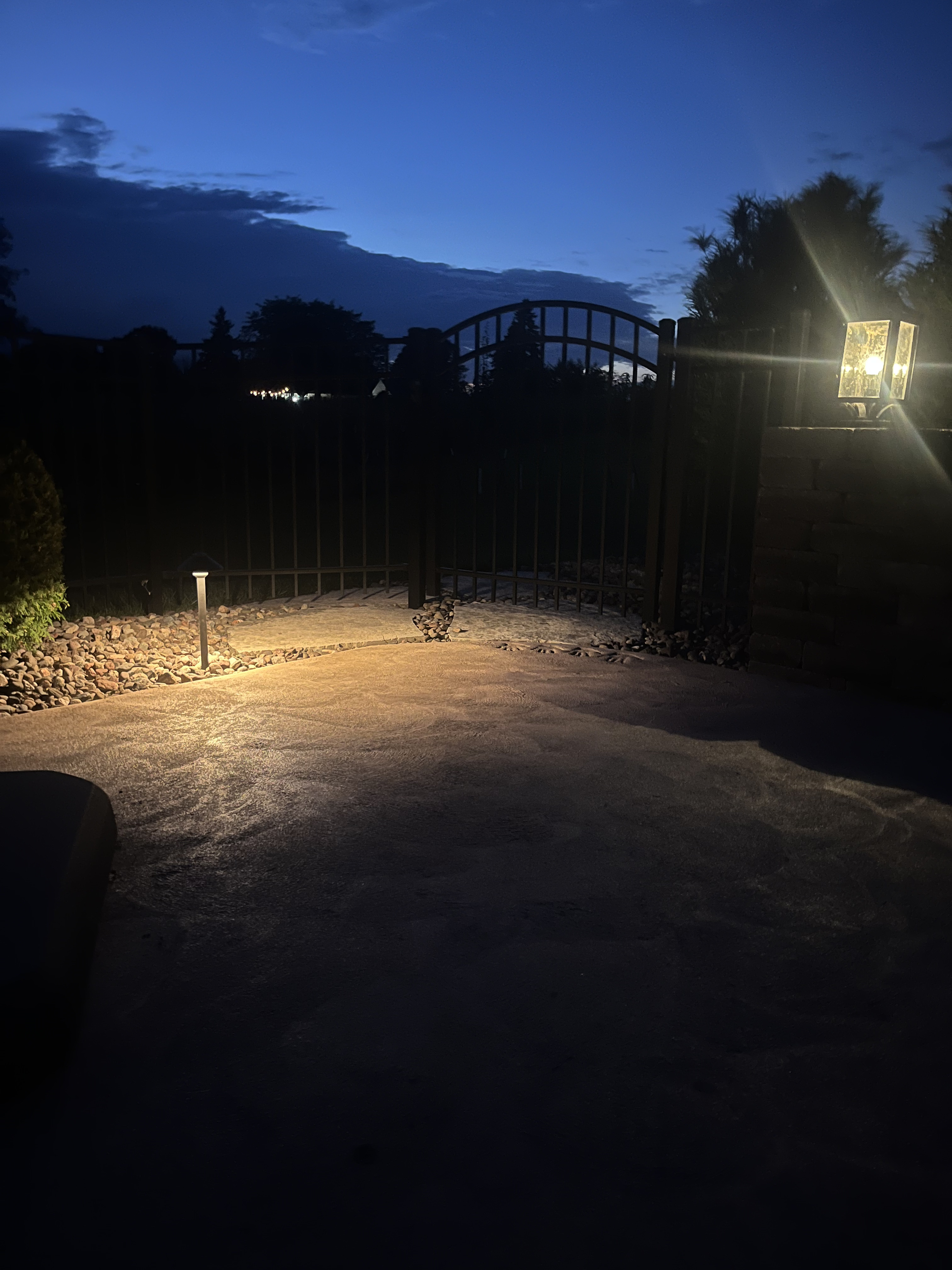 Outdoor lighting project 6