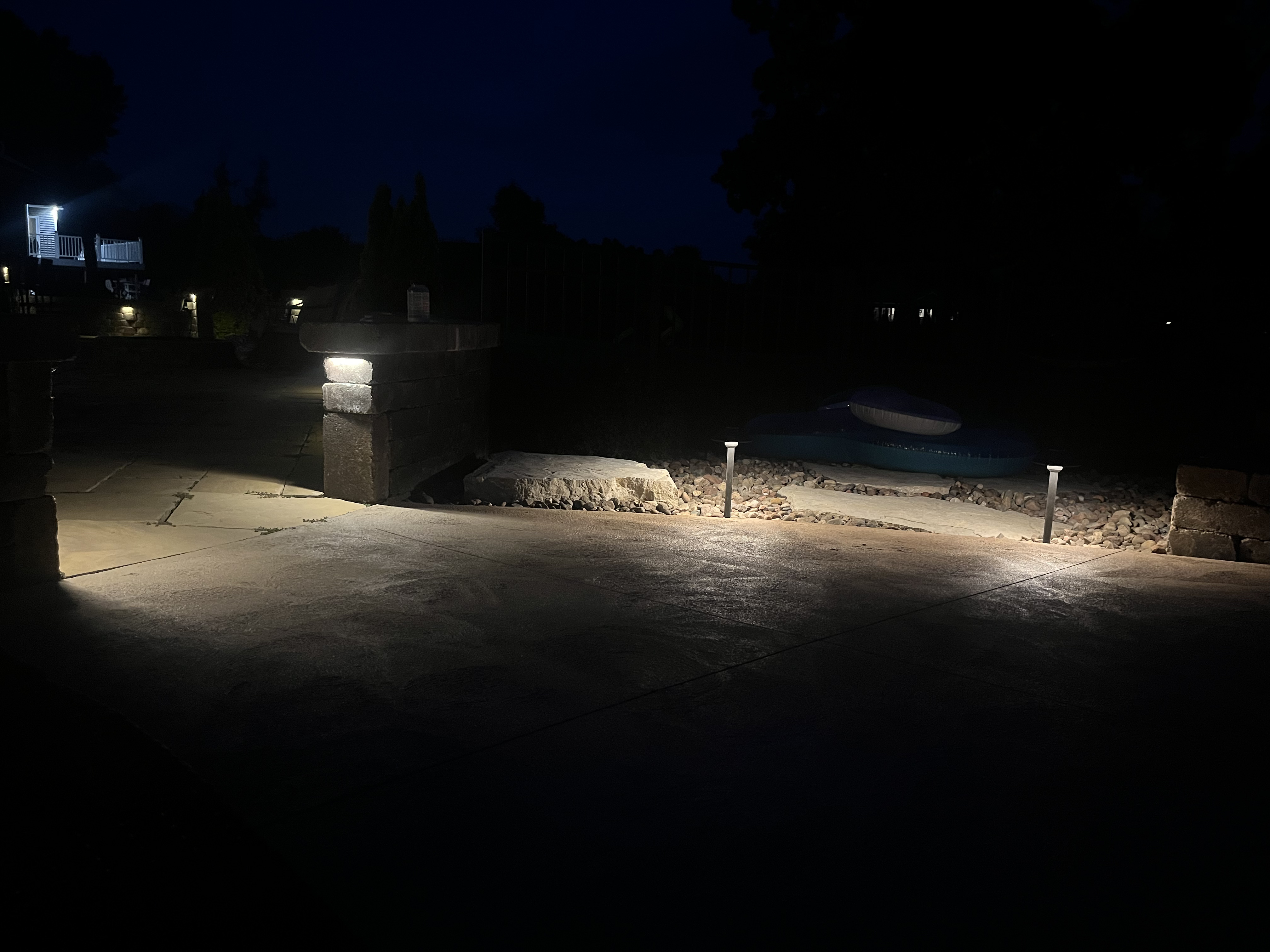 Outdoor lighting project 9