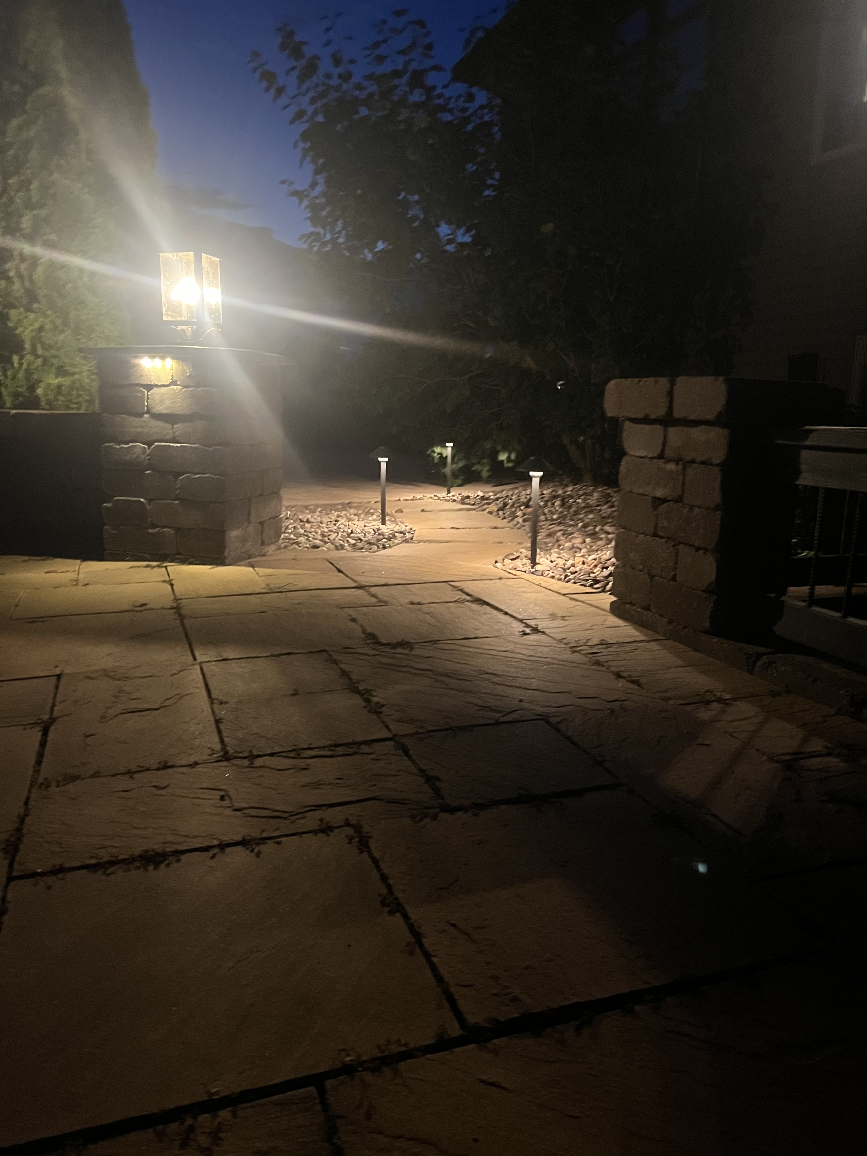 Outdoor lighting project 10
