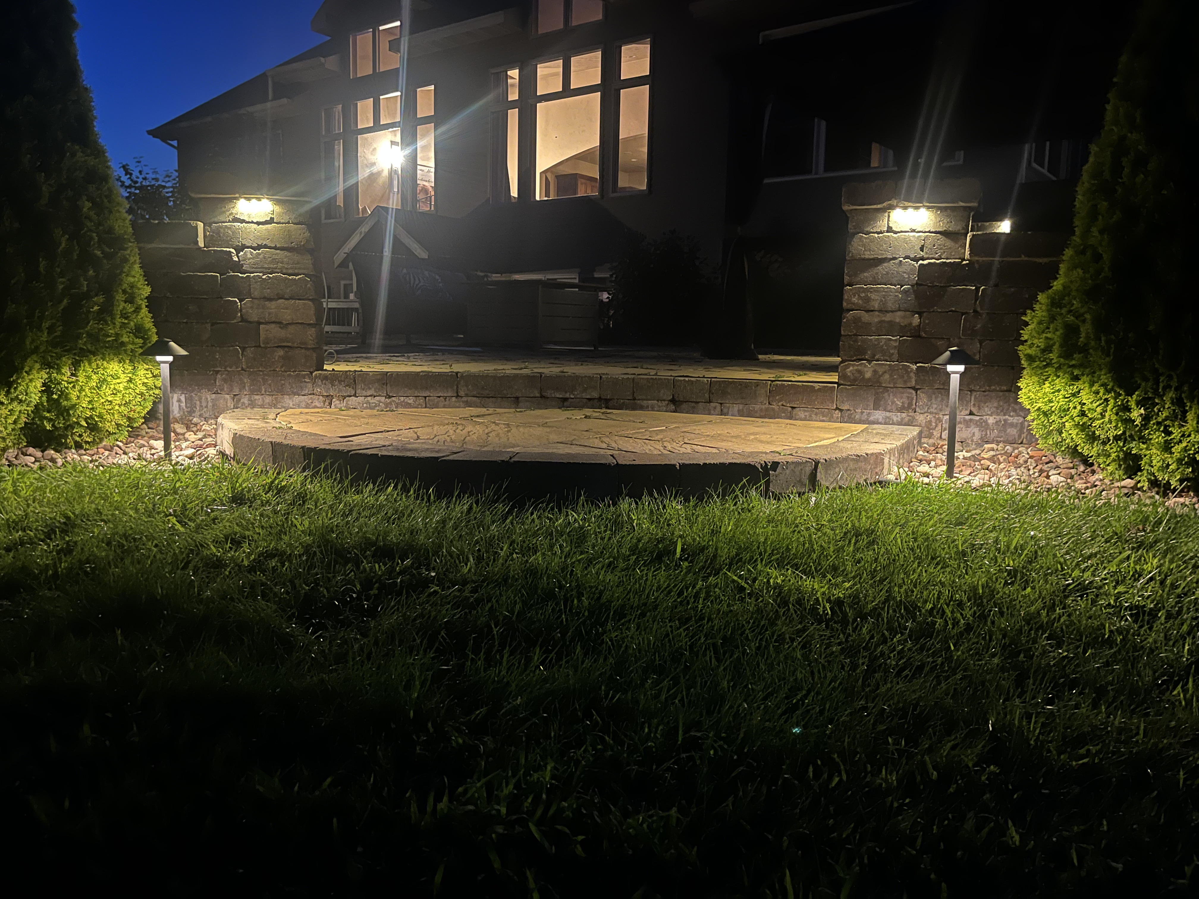 Outdoor lighting project 13